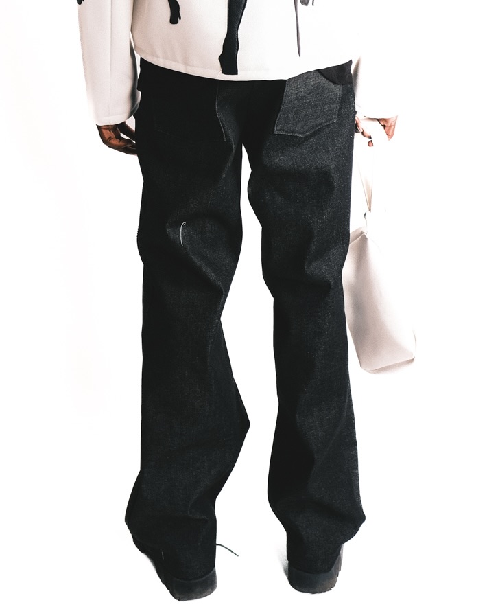 JEAN LOGO DM STRASS